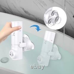 Bath Bubble Maker with Suction Cup Cylindrical Appliance for Home Spa, Adults