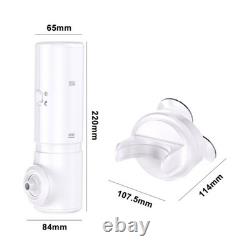 Bath Bubble Maker with Suction Cup Cylindrical Bubble Maker for Home Spa