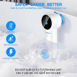 Bath Jets for Tub 8800Mah Cordless Home Spa with Bathtub Jet or Bubble Maker Mod