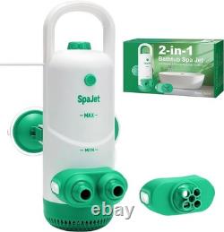 Bath Jets for Tub with Jet and Bubble Mode, Single & Dual Nozzles Bathtub J