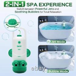 Bath Jets for Tub with Jet and Bubble Mode, Single & Dual Nozzles Bathtub J