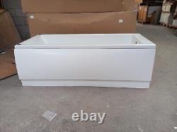 Bathstore 1600 x 700 Single Ended Bath 6 Jet Whirlpool with Panels and Waste