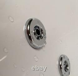 Beaufort Portland 24 Jet Twin Grip 1700 x 700 mm Single Ended Whirlpool Spa Bath