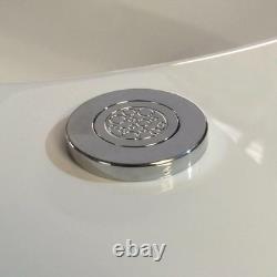 Beaufort Portland Double Ended Single Grip 1700 x 750mm 24 Jet Whirlpool Bath