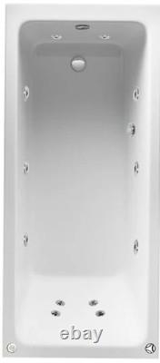Beaufort Portland SE 12 Jet 1750 x 750 mm Single Ended Whirlpool Spa Bath