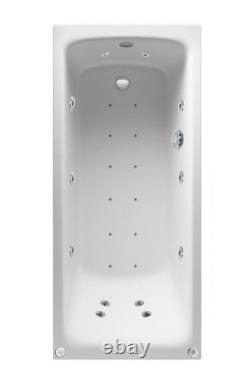 Beaufort Rockall SE 1700 x 750 mm Single Ended 24 Jet Whirlpool Bath