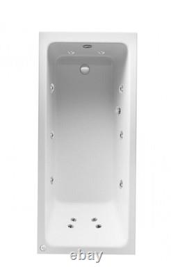 Beaufort Rockall SE 1800 x 800 mm Single Ended 12 Jet Whirlpool Spa Bath