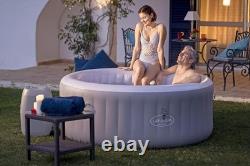Bestway LAY-Z-SPA St Lucia AirJetT Jacuzzi 170 x 66 cm 2-3 people Round Grey Sil
