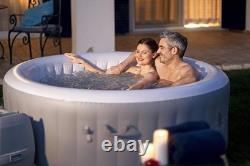 Bestway LAY-Z-SPA St Lucia AirJetT Jacuzzi 170 x 66 cm 2-3 people Round Grey Sil