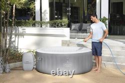 Bestway LAY-Z-SPA St Lucia AirJetT Jacuzzi 170 x 66 cm 2-3 people Round Grey Sil