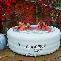 Bestway Lay Z Spa 2016 Vegas Inflatable Portable Hot Tub Jacuzzi 4-6 Person