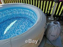 Bestway Lay Z Spa Vegas Inflatable Portable Hot Tub Jacuzzi 4-6 Person