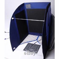 Black Portable Infrared Sauna With Carbon Heaters And Free Delivery