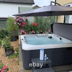 Blue Whale San Julien Hot Tub 5 Person 89 Jet Spa Jacuzzi Outdoor White Luxury