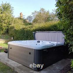 Blue Whale San Julien Hot Tub 5 Person 89 Jet Spa Jacuzzi Outdoor White Luxury