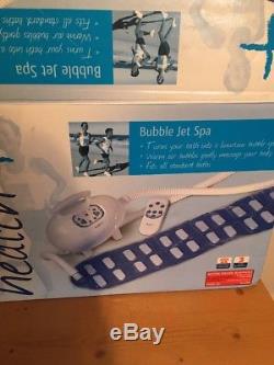 Bubble Jet Bath Spa massage Bath mat with remote control + Heat BNIB