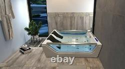 CALABRIA 2 PERSON WHIRLPOOL BATH-JACUZZI JETS-1800mm x 1200mm-RRP £2999