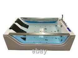 CALABRIA 2 PERSON WHIRLPOOL BATH-JACUZZI JETS-1800mm x 1200mm-RRP £2999