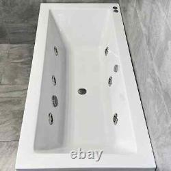 Camilla 1800 x 800mm Whirlpool Bath Acrylic Spa with Jets & Light Options