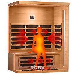 Chilliwack Mica Far Infrared Sauna W101.5 x D96.5 x H190.5cm