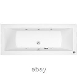 Chiltern Double Ended Bath with 6 Jet Whirlpool System 1800 x 800mm