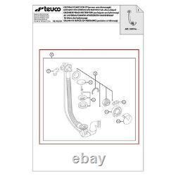 Chrome exhaust column with dispensing and drainage 67.5 Teuco 81808481621