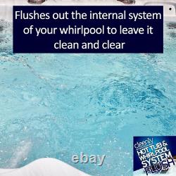 Cleenly Hot Tub Cleaner Whirlpool Spa Cleaning Chemical System Flush 4 x 5L