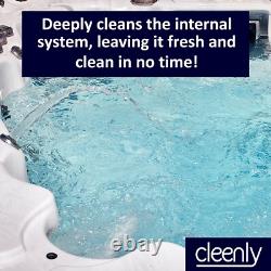 Cleenly Hot Tub Spa Whirlpool Cleaner Hygienic Cleaning Chemical 4 x 5L