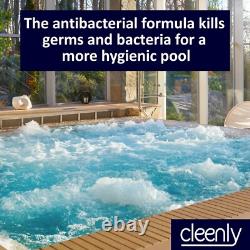 Cleenly Hot Tub Spa Whirlpool Cleaner Hygienic Cleaning Chemical 4 x 5L