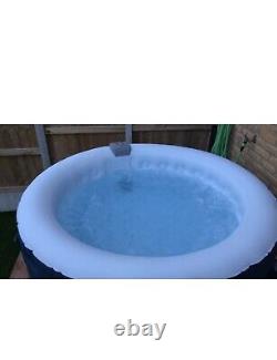 CleverSpa Clever Spa Malaga Hot Tub Jacuzzi Along With Chlorine Crystals Etc