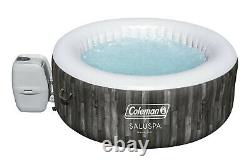 Coleman Saluspa 71 x 26 Havana Airjet Inflatable Hot Tub Spa 4-Person Jacuzzi