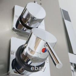 Column 001 Shower Panel 4 Functions Stainless Waterfall Nozzles Hydro L20xP44xH140