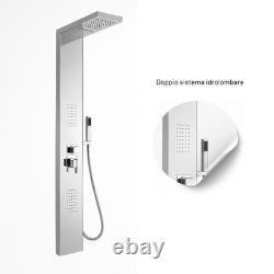Column 002 Shower 4 Functions Stainless Waterfall Hydro Lumbar Nozzles L20xP44xH170