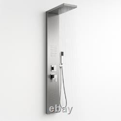 Column 002 Shower 4 Functions Stainless Waterfall Hydro Lumbar Nozzles L20xP44xH170