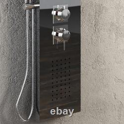 Column shower panel 001B 3 function stainless steel water nozzles lumbar L20xP44xH140