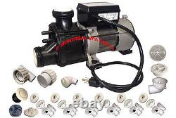 Conversion assembly BATHTUB to WHIRLPOOL JETTED TUB Waterway Jets +Genesis pump