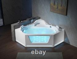 Corner Bath Tub Hot Tub Spa Indoor Bathtub Whirlpool Tubs