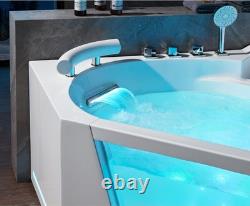 Corner Bath Tub Hot Tub Spa Indoor Bathtub Whirlpool Tubs