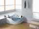 Corner large massage acrylic DOUBLE TWO 2 people bath bathtub 1350mm + WARRANTY