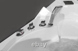 DELUXE 1350 Corner Whirlpool bath, Airspa, Bluetooth, Heater, self-clean Vidalux