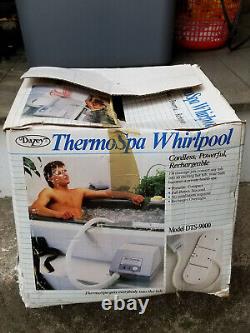 Dazey Bathtub Thermospa Whirlpool Cordless Rechargeable Spa