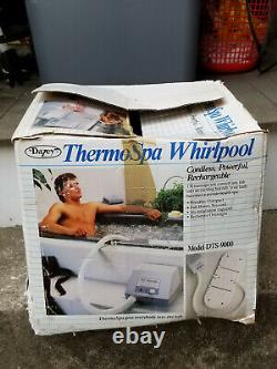 Dazey Bathtub Thermospa Whirlpool Cordless Rechargeable Spa