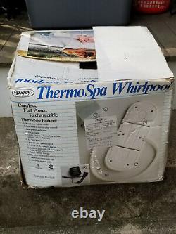 Dazey Bathtub Thermospa Whirlpool Cordless Rechargeable Spa