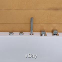 Designer Strairht Bath Whirlpool Choice Double End Rectangle Acrylic Bathtub 170