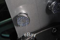 Designer Whirlpool Bath Steam Shower Enclosure combination cubicle tub jets taps