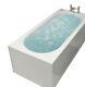Designer Whirlpool Spa Bath With 6 Jets / Single Ended /Heritage /White