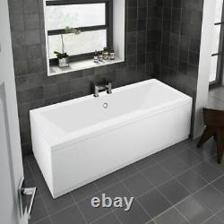 Double Ended Bath Whirlpool 6-8-11 jet 1700mm 1800mm Bathroom Bath Tub Spa Jacuz