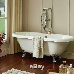 Double Ended Roll Top Traditional Bath inc Feet 1700mm(L) x 750mm(W) x 620mm(H)