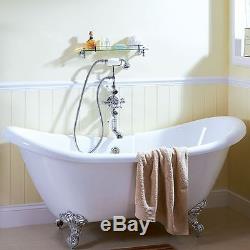Double Ended Slipper Traditional Bath inc Feet 1750mm(L) x 720mm(W) x 770mm(H)