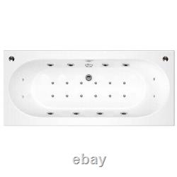 Double Ended Whirlpool Bath 1700x700 12 Jet, 12 AirSpa